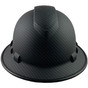 Pyramex Ridgeline Full Brim Style Hard Hat with Black Graphite Pattern with Protective Edge