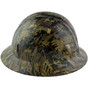 Oilfield Camo White Hydro Dipped Hard Hats Full Brim Style