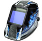 Pyramex Auto Dark Welding Hood with Blue Fire Design Main pic