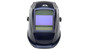 Pyramex Auto Darkening Digital Welding Helmet w/ Metallic Blue Design Front