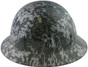 Digital Camo Hydro Dipped Hard Hats Full Brim Style ~ Left Side View