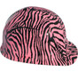 Zebra Pink Hydro Dipped Cap Style Hard Hats