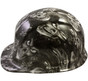 Hades Skull White Hydro Dipped Hard Hats ~ Left Side View