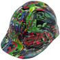 Graffiti Hydro Dipped Hard Hats Cap Style oblique