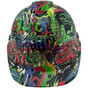 Graffiti Hydro Dipped Hard Hats Cap Style oblique front