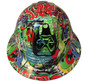 Graffiti Hydro Dipped Hard Hats ~ Front View