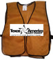 Add A Text Imprint to Your Ceremonial Gold Safety Vests (ONE COLOR