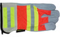 Luminator Hi-Vis Leather Palm w/ Reflective Stripes Pic 1