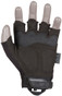 Mechanix M-Pact Fingerless Black Gloves, Part # MFL-55-500 back Pic