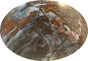 Winter Camo Hydro Dipped Hard Hats Full Brim Style Design ~ Detail View