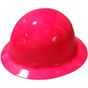 MSA Skullgard Full Brim Hard Hats With Ratchet Suspensions ~ Neon
