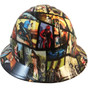 Grand Theft Auto Hydro Dipped Hard Hats ~ Front View