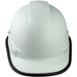 Pyramex Ridgeline Cap Style Hard Hat with White Graphite Pattern with Protective Edge