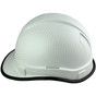 Pyramex Ridgeline Cap Style Hard Hat with White Graphite Pattern with Protective Edge