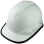 Pyramex Ridgeline Cap Style Hard Hat with White Graphite Pattern with Protective Edge