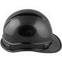 Pyramex Ridgeline Cap Style Hard Hat with Shiny Black Graphite Pattern with Protective Edge 
