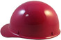 MSA Skullgard  (LARGE SHELL) Cap Style Hard Hats with Ratchet Suspension - Raspberry 
 - Left Side View