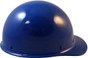 MSA Skullgard  (LARGE SHELL) Cap Style Hard Hats with STAZ ON Suspension - Blue  - Right Side View
