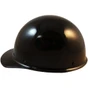 MSA Skullgard (LARGE SHELL) Cap Style Hard Hats with STAZ ON Suspension - Black ~ Left Side