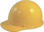 MSA Skullgard Cap Style Hard Hat with Ratchet Suspension - Yellow - Oblique View
