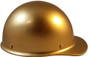 MSA Skullgard Cap Style With STAZ ON Suspension - Gold - Right Side View