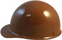 MSA Skullgard Cap Style With Swing Suspension - Natural Tan - Left Side View