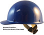 Skullgard Cap Style Hard Hats With Swing Suspension Blue 
