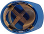 MSA Advance Vented Hard Hats with Staz On Suspensions - Blue - Suspension Detail