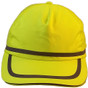 ERB Soft Bump Cap (Cap and Insert) - Hi Viz Lime - Front View