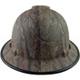 Pyramex Ridgeline Full Brim Style Hard Hat with Camouflage Pattern with Protective Edge - Front View