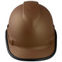 Pyramex Ridgeline Cap Style Hard Hat with Copper Graphite Pattern with Protective Edge  - Front View