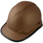 Pyramex Ridgeline Cap Style Hard Hat with Copper Graphite Pattern with Protective Edge  - Oblique View