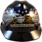 MSA V-Gard American Pride USA Hard Hats - Front View