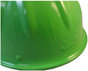 SkullBucket Aluminum Cap Style Hard Hats with Ratchet Suspensions - Lime Green - Illustration
