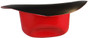 Outlaw Cowboy Hardhat with Ratchet Suspension Red - Supplemental View