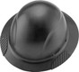 Actual Carbon Fiber Hard Hat - Full Brim Matte Black