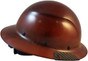 DAX Fiberglass Composite Hard Hat- Full Brim Natural Tan - Right Side View