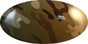 MultiCam Camo Cap Style Hydro Dipped Hard Hats - Illustration