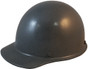 MSA Skullgard (SMALL SIZE) Cap Style Hard Hats with Ratchet Suspension - Textured GUNMETAL - Oblique View