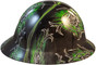 Nuclear Fallout Full Brim Hydro Dipped Hard Hats - Right Side View
