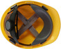 MSA Cap Style Large Jumbo Hard Hats with Fas-Trac Suspensions Yellow - Suspension Detail