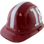 Alabama Crimson Tides Hard Hat - Oblique View