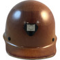 Skullgard Cap Style With Ratchet Suspension Natural Tan ~ Front View