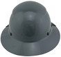 DAX Fiberglass Composite Hard Hat - Full Brim Medium Gray