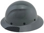 DAX Fiberglass Composite Hard Hat - Full Brim Medium Gray