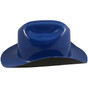 Outlaw Cowboy Hardhat with Ratchet Suspension Royal Blue - Left View