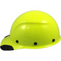 DAX Fiberglass Composite Hard Hat - Cap Style Factory Hi Viz Lime - Side View