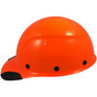 DAX Fiberglass Composite Hard Hat - Cap Style Factory Hi Viz Orange - Side View
