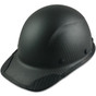 Actual Carbon Fiber Hard Hat for Protective Edge - Cap Style Matte Black - Oblique View