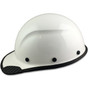 DAX Carbon Fiber Hard Hat with Protective Edge - Cap Style White - Left View